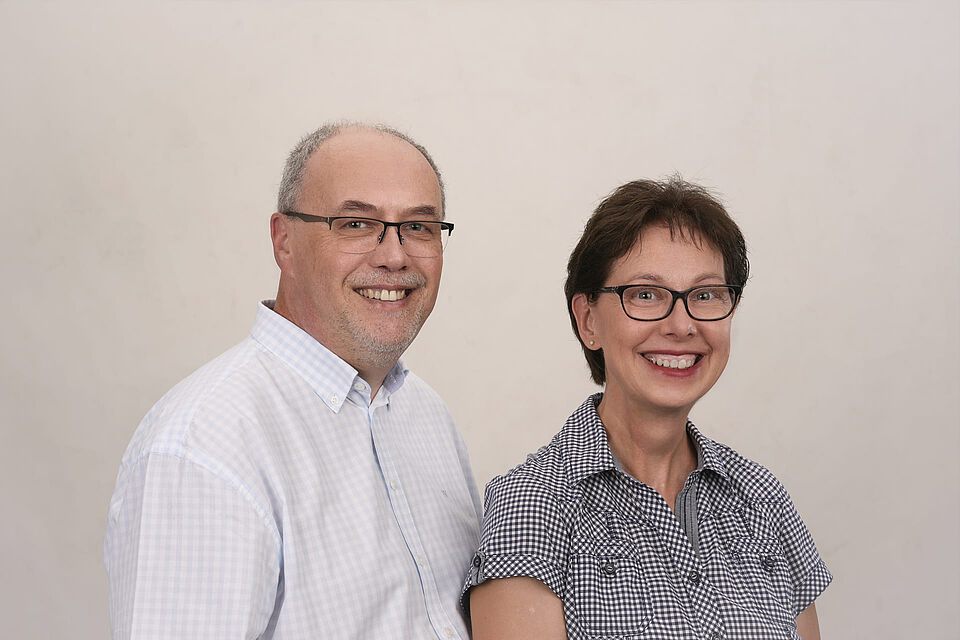 Laurence and Christiane Kingdon Laurence and Christiane Kingdon